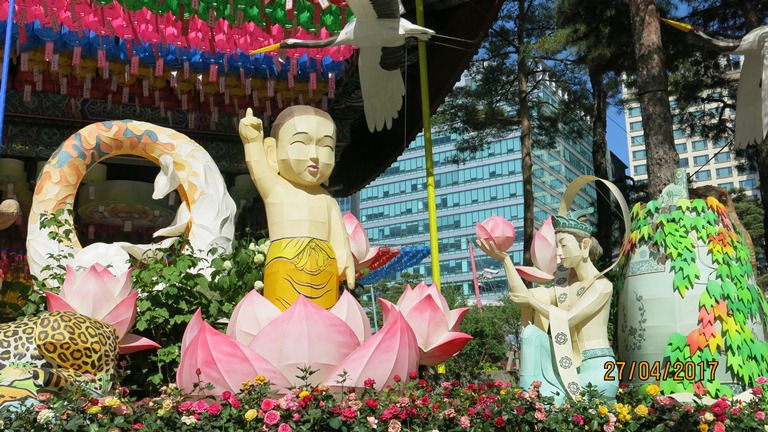 Rực rỡ lồng đèn Phật đản tại Hàn Quốc 
