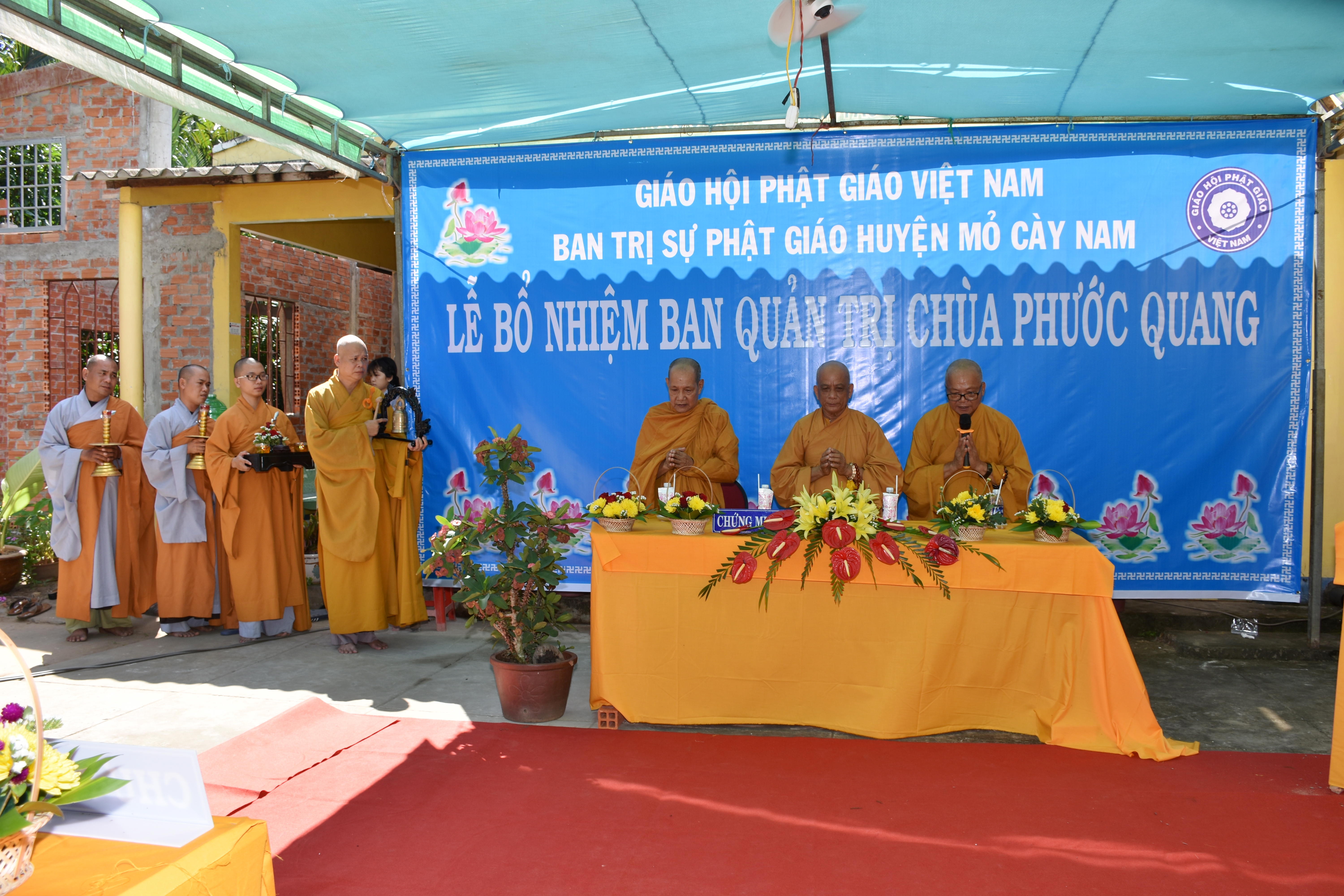 Mõ Cày Nam: Bổ nhiệm Ban quản trị chùa Phước Quang