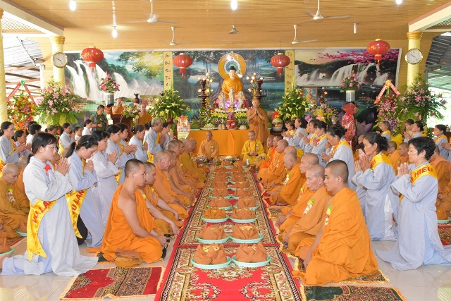 Tây Ninh: Tịnh xá Trúc Lâm tổ chức lễ Vu Lan PL 2561 
