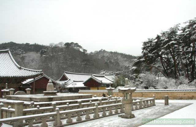 Nét đẹp tự viện 'Ngôi chùa Hán trong bão tuyết' 