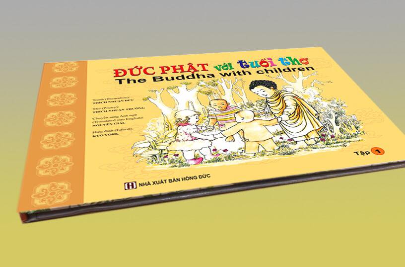 Sắp phát hành sách 'Đức Phật với tuổi thơ - The Buddha with children' miễn phí 