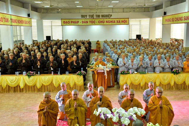 Trường Trung cấp Phật Học thành phố Hồ Chí Minh tổ chức lễ 20/11 