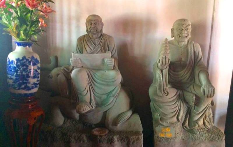 18 tượng La Hán bằng đá chùa Bồng Lai - Phú Thọ