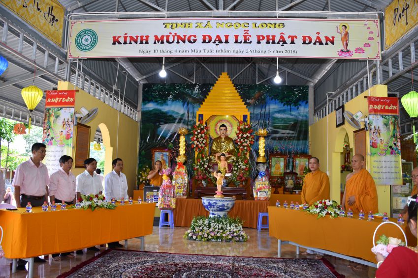 Thị xã Bình Long: Tịnh xá Ngọc Long tổ chức lễ Phật đản 