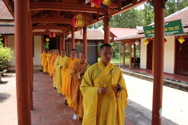 Phật giáo huyện Hải Lăng tổ chức ngày an cư tập trung của Tăng lần thứ 2 