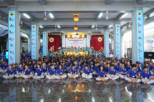 Vũng Tàu: Hơn 800 bạn trẻ dự khóa tu mùa hè chùa Vạn Phước lần thứ 7 