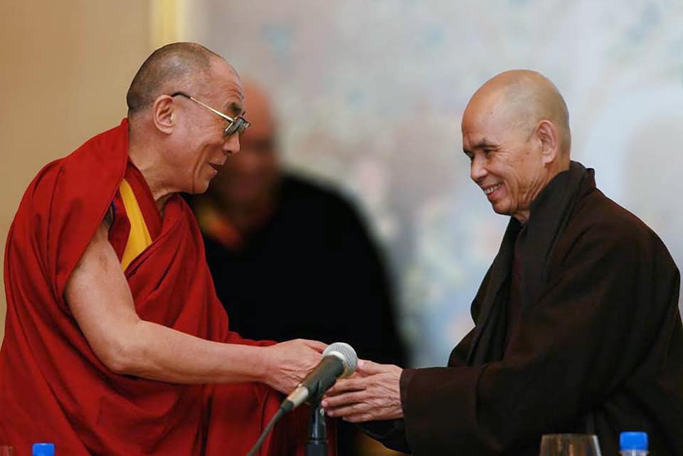 14 vị đại sư nổi tiếng của Phật giáo hiện chỉ có Thiền sư Nhất Hạnh & Đức Đạt Lai Lạt Ma còn sống