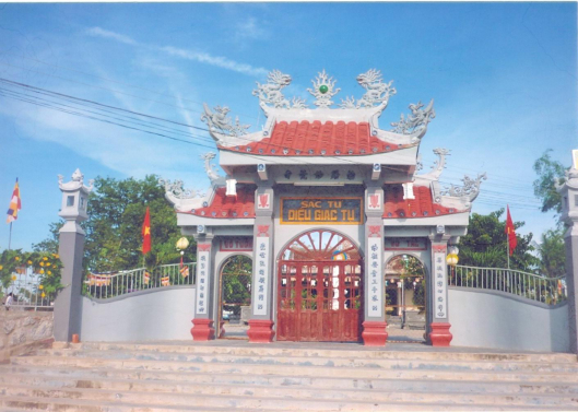 Đến Quảng Ngãi thăm chùa Sắc Tứ Diệu Giác chúa Võ Vương Nguyễn Phúc Khoát ban hiệu
