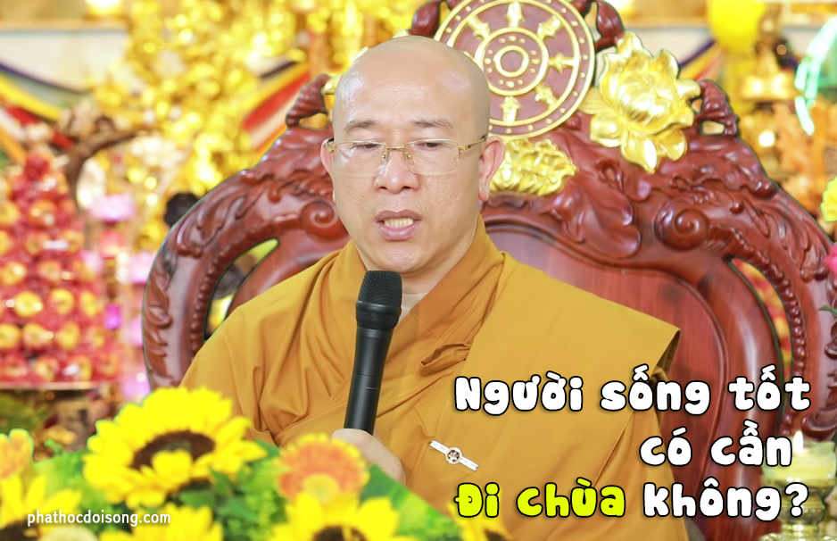 Người sống tốt có cần đi chùa không? vấn đáp Phật pháp | TT.Thích Trúc Thái Minh