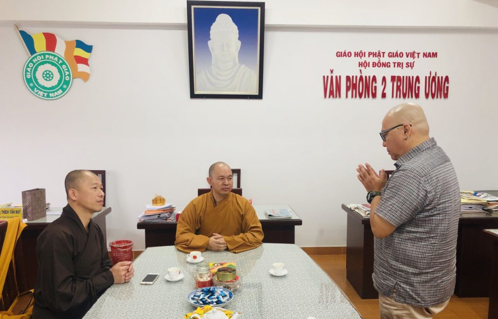 Dương Ngọc Dũng chính thức đến sám hối xin lỗi Giáo hội Phật giáo VN 
