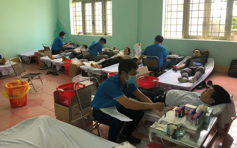 Đắk R'lấp: Hơn 1.000 người hiến máu nhân đạo  