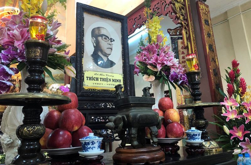 Sài Gòn: Lễ húy nhật lần thứ 43 cố HT.Thích Thiện Minh tại chùa Long Vĩnh