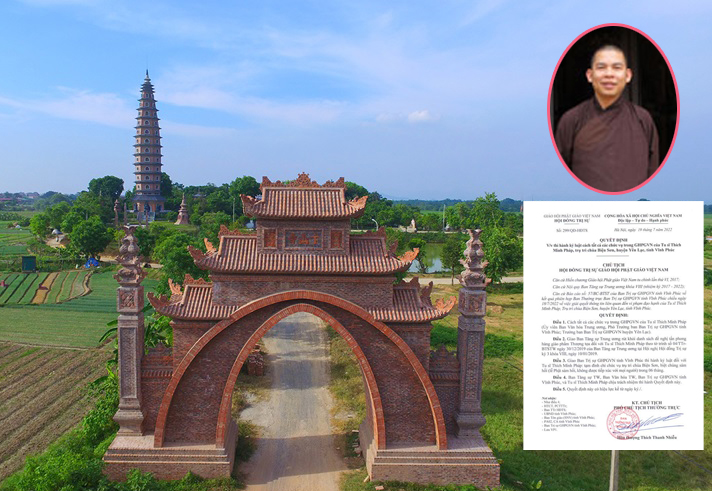Giáo hội PG nói gì vụ tu sĩ Pháp Minh dâm ô trong chốn chùa chiền 