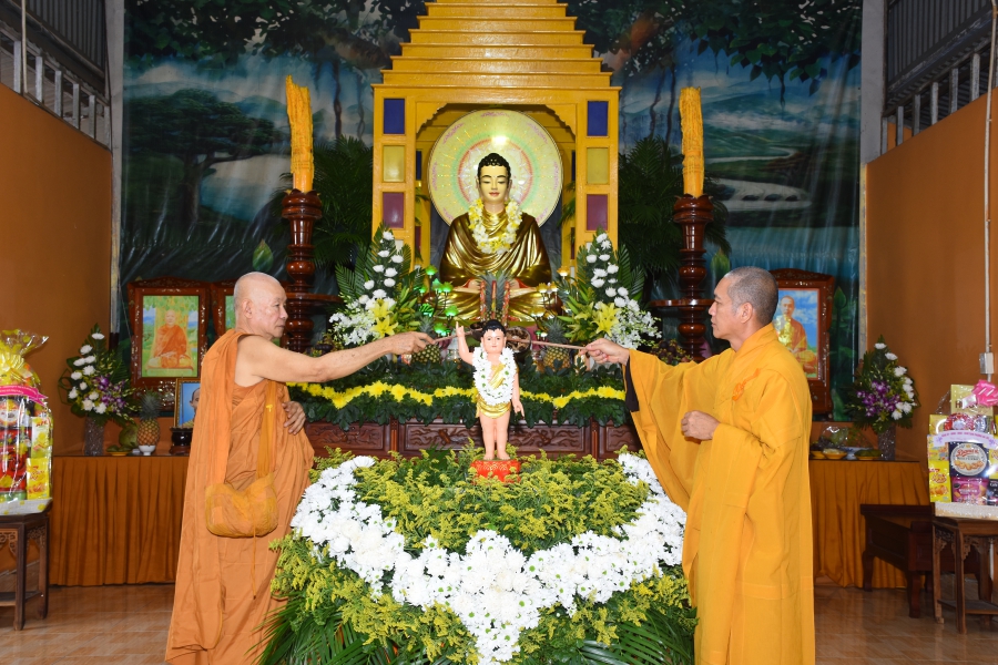 Bình Phước: Tịnh xá Ngọc Long trang nghiêm tổ chức Phật đản PL 2567 
