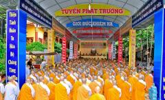 Phật giáo Sóc Trăng tổ chức Đại Giới đàn Phi Lai - Chí Thiền 2017 