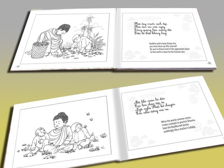 Sắp phát hành sách 'Đức Phật với tuổi thơ - The Buddha with children' miễn phí