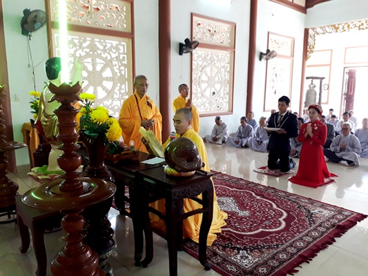 Hải Lăng: Lễ Hằng thuận cho Phật tử tại Niệm Phật Đường Văn Quỹ 