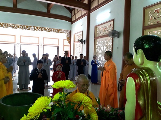 Hải Lăng: Lễ Hằng thuận cho Phật tử tại Niệm Phật Đường Văn Quỹ 
