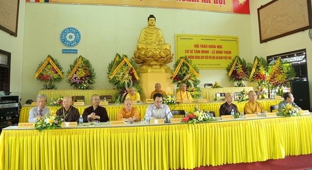 Tham luận Hội Thảo “Cư Sĩ tâm Minh – Lê Đình Thám và những đóng góp với Hội An nam Phật Học” tại Chùa Từ Đàm – Huế