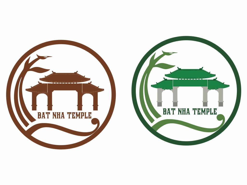 Logo chùa Bát Nhã tại USA. Phòng thiết kế Phật giáo
