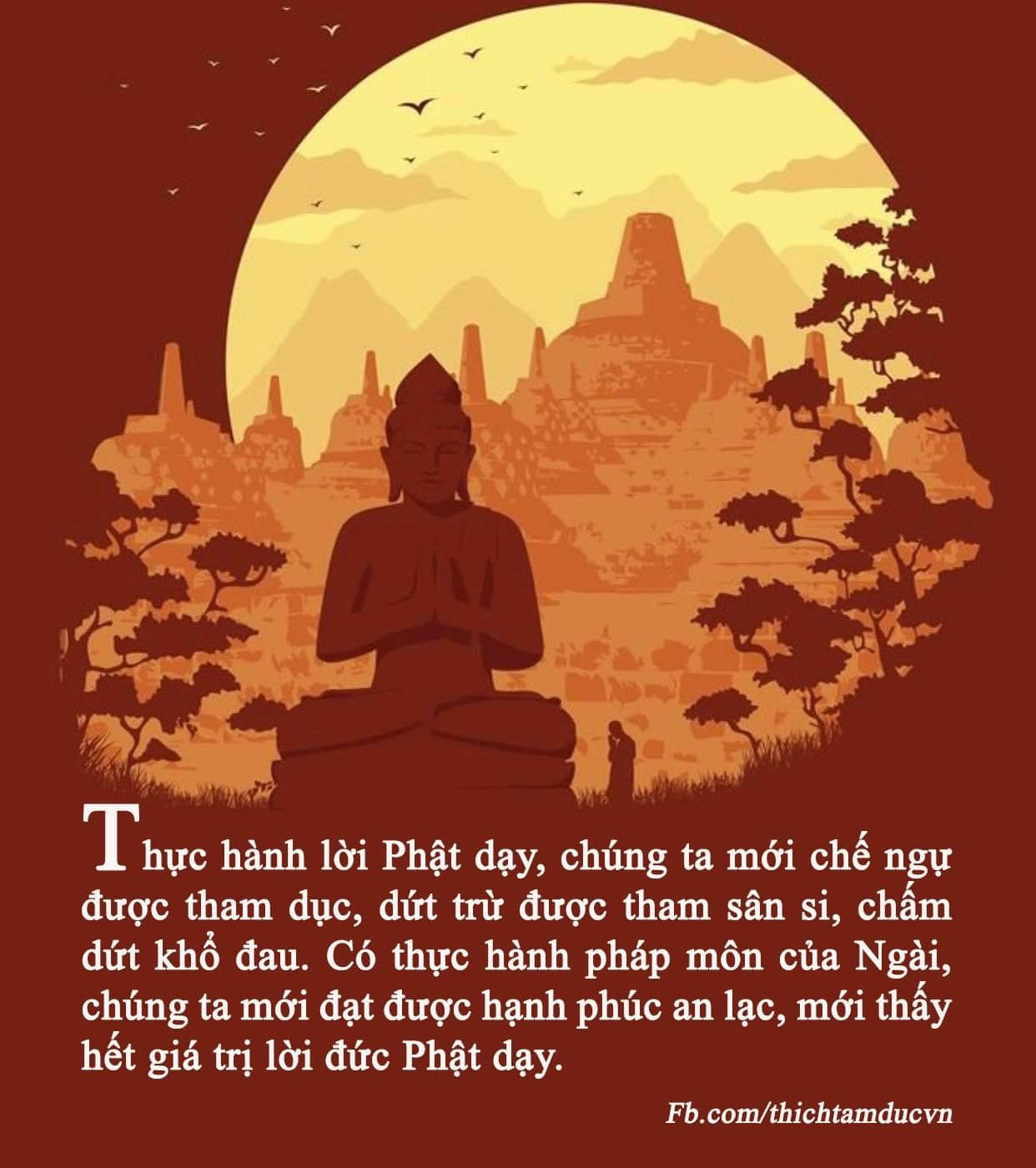 Có thực hành mới thấy hết giá trị lời Phật dạy