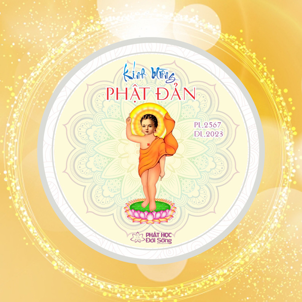 Logo Phật đản PL.2567 thay ảnh đại diện zalo, facbook, twitter, instagram viber