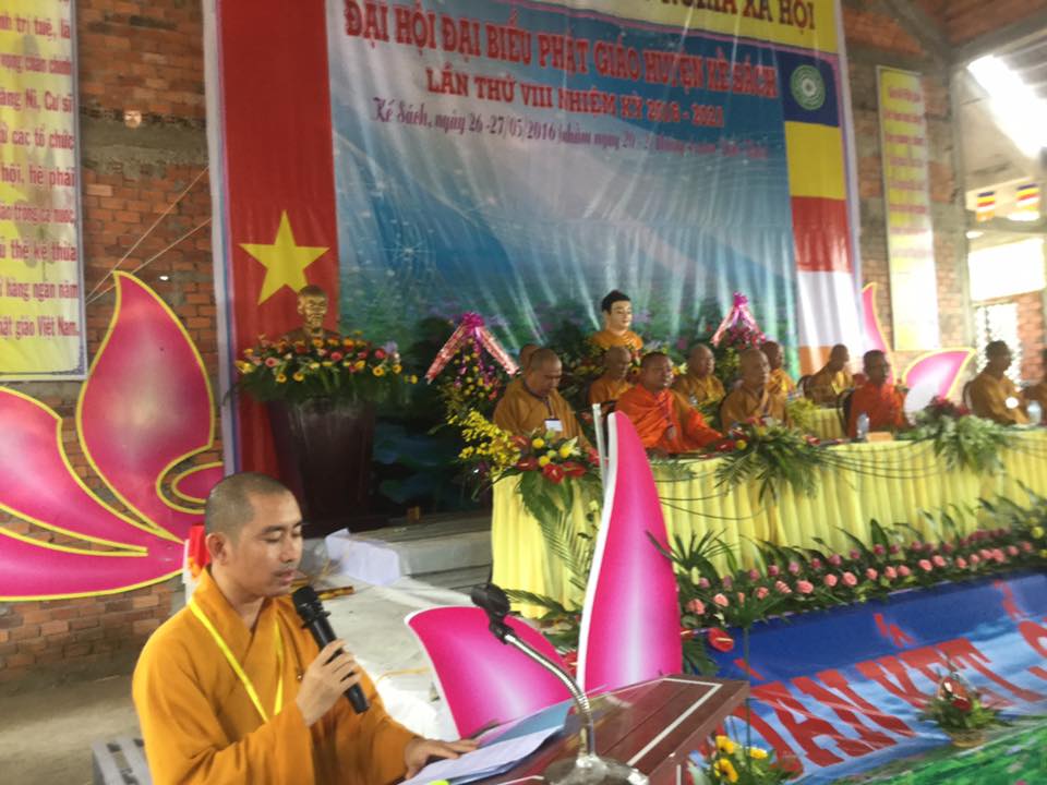 Sóc Trăng: Đại hội Đại biểu Phật giáo huyện Kế Sách