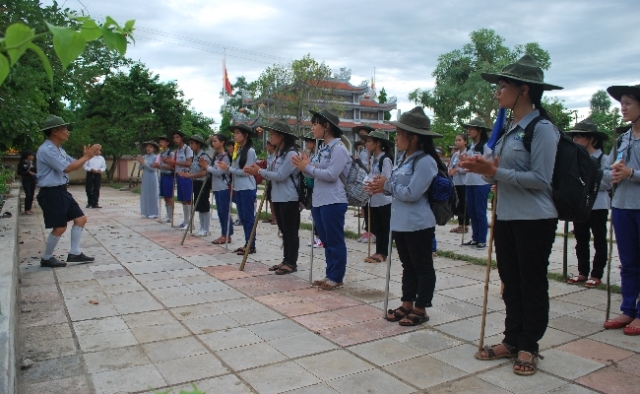 GĐPT huyện Gio Linh khai khóa huấn luyện trại Anoma - Ni Liên