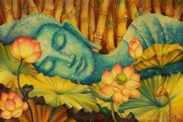 14 tranh vẽ Đức Phật Thích Ca bằng sơn dầu