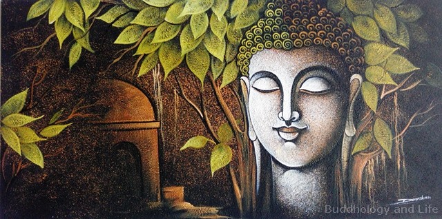 14 tranh vẽ Đức Phật Thích Ca bằng sơn dầu