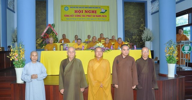 Ban Tăng sự Phật giáo Thành phố Vũng Tàu ra mắt Hội nghị
