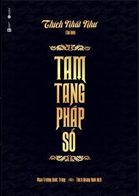 Bìa sách Tam Tạng Pháp Số thầy Thích Quang Định soạn dịch