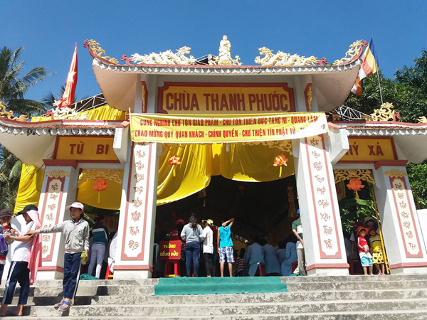 Bình Định: Bổ nhiệm trụ trì chùa Thanh Phước đảo Cù Lao Xanh