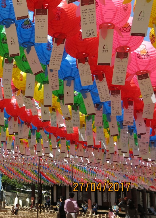 Rực rỡ lồng đèn Phật đản tại Hàn Quốc