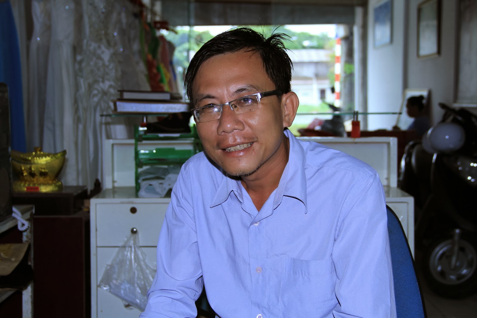 Nhà báo Nguyễn Thành Công thường trú tại Bạc Liêu