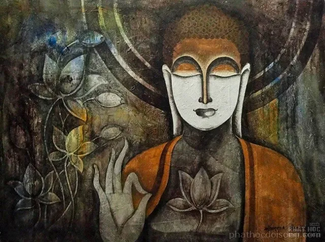 10 tranh sơn dầu vẽ Đức Phật Thích Ca Mâu Ni image-1731920068278