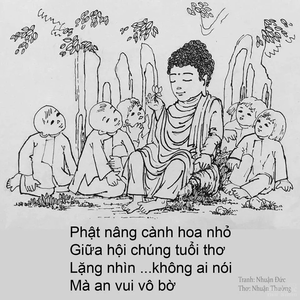 10 tranh vẽ 'Đức Phật với tuổi thơ' của thầy Nhuận Đức image-1731935531001