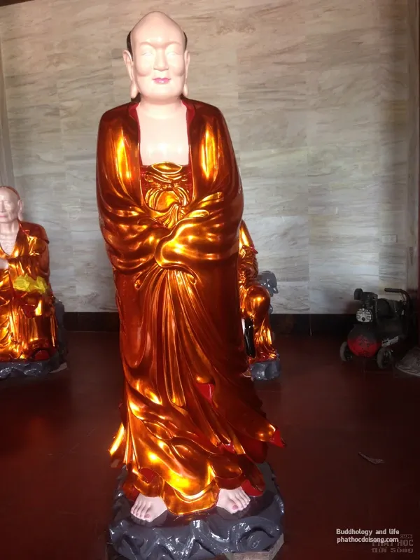 18 tượng La Hán gỗ mít chùa Mãn Nguyệt - Hà Tĩnh image-1731921383611