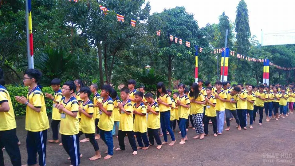 250 em tham dự khóa tu mùa hè chùa Thanh Nguyên - Bình Phước image-1732291194024