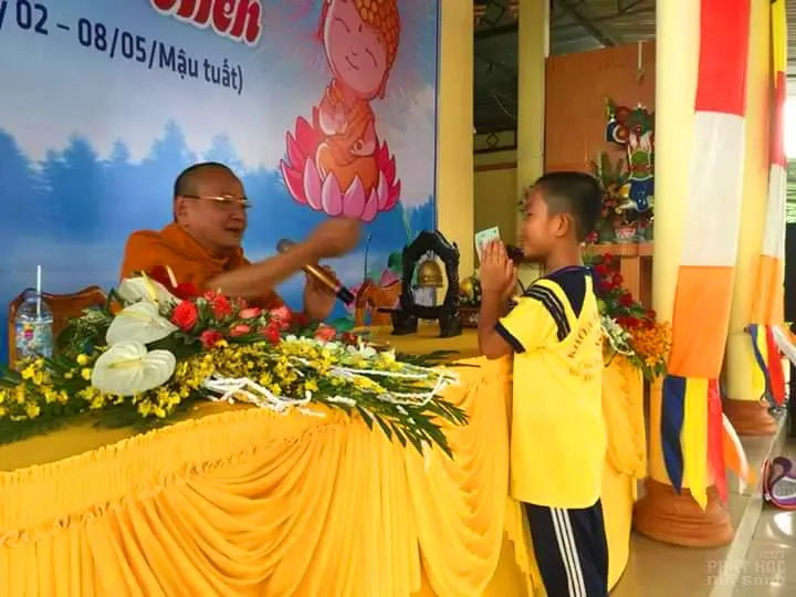 250 em tham dự khóa tu mùa hè chùa Thanh Nguyên - Bình Phước image-1732291195180