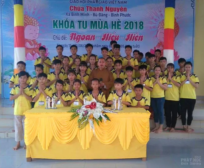 Ấn tượng khóa tu mùa hè chùa Thanh Nguyên khép lại 17 Ấn tượng khóa tu mùa hè chùa Thanh Nguyên khép lại image-1731945272635