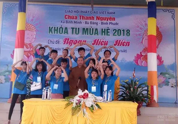 Ấn tượng khóa tu mùa hè chùa Thanh Nguyên khép lại 25 Ấn tượng khóa tu mùa hè chùa Thanh Nguyên khép lại image-1731945279953