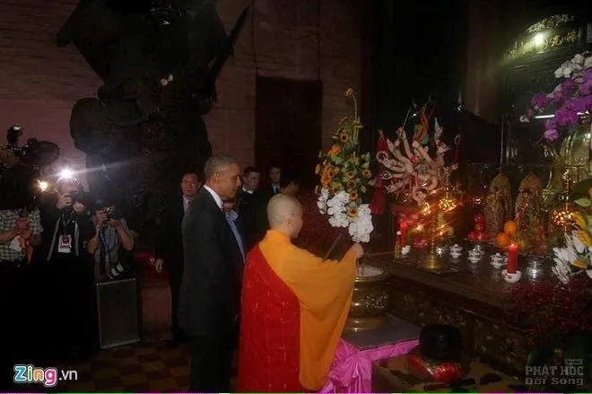 Bạn thấy gì khi Tổng thống Obama đến chùa Phước Hải? Bạn thấy gì khi Tổng thống Obama đến chùa Phước Hải? image-1731747228106