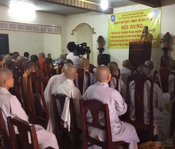 Bình Phước: Ban trị PG huyện Lộc Ninh họp Phật sự thường kỳ image-1731945821556