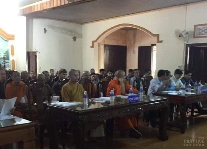 Bình Phước: Ban trị PG huyện Lộc Ninh họp Phật sự thường kỳ image-1731945822274