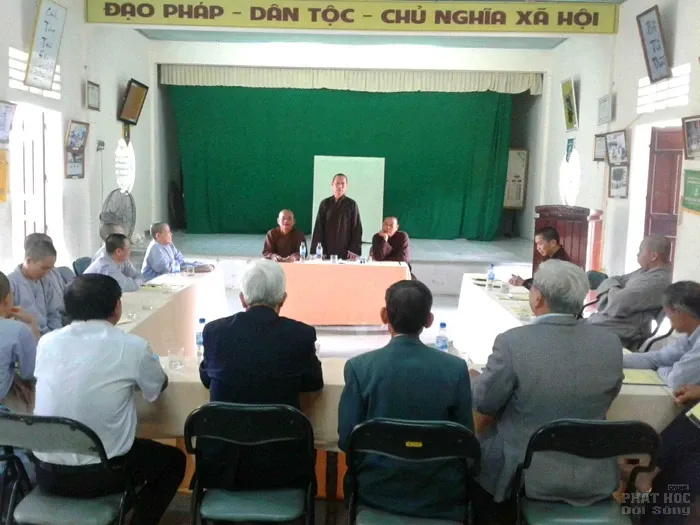 Ban Trị Phật giáo huyện Hải Lăng tổng kết Phật sự 9 tháng đầu năm 2017 image-1731938530829