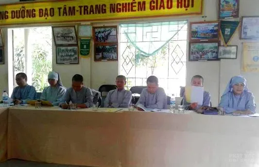 Ban Trị Phật giáo huyện Hải Lăng tổng kết Phật sự 9 tháng đầu năm 2017 image-1731938532562