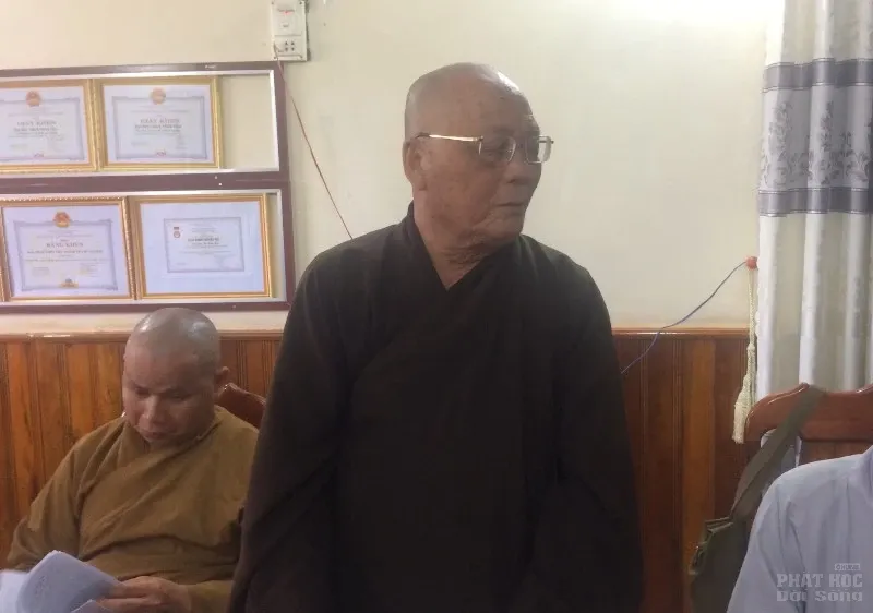 Bình Phước: Ban Trị sự Phật giáo huyện Bù Gia Mập họp bàn Phật sự image-1731944054645