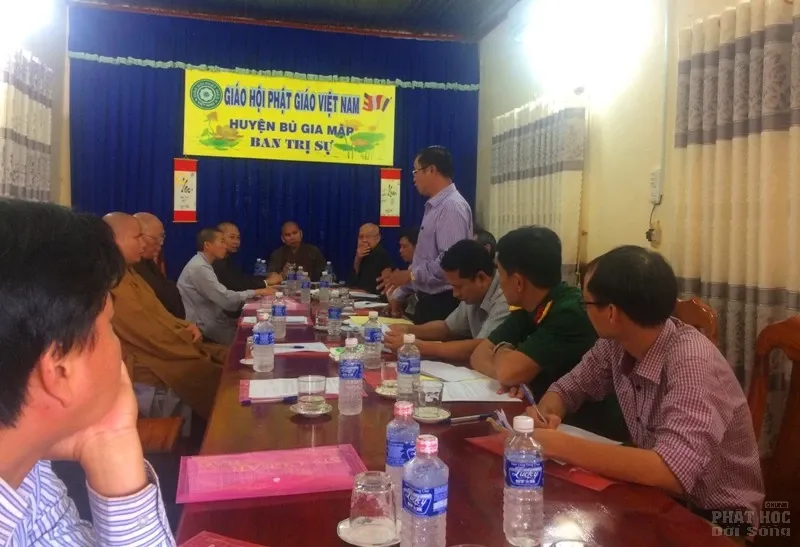 Bình Phước: Ban Trị sự Phật giáo huyện Bù Gia Mập họp bàn Phật sự image-1731944060212