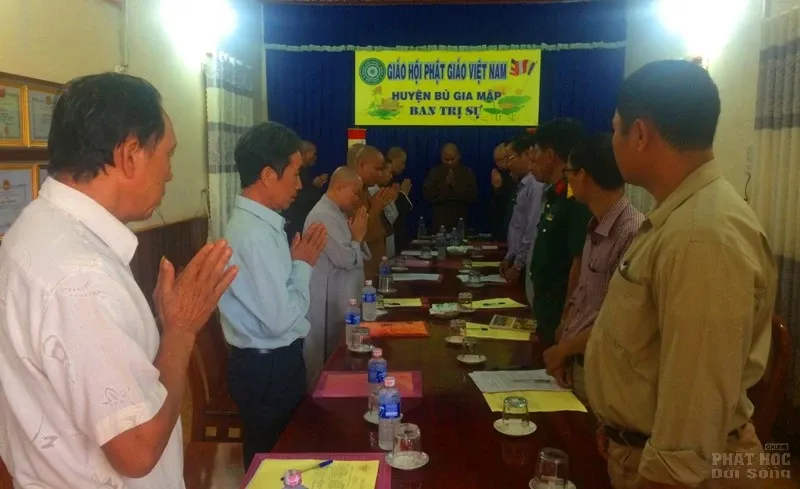 Bình Phước: Ban Trị sự Phật giáo huyện Bù Gia Mập họp bàn Phật sự image-1731944068880